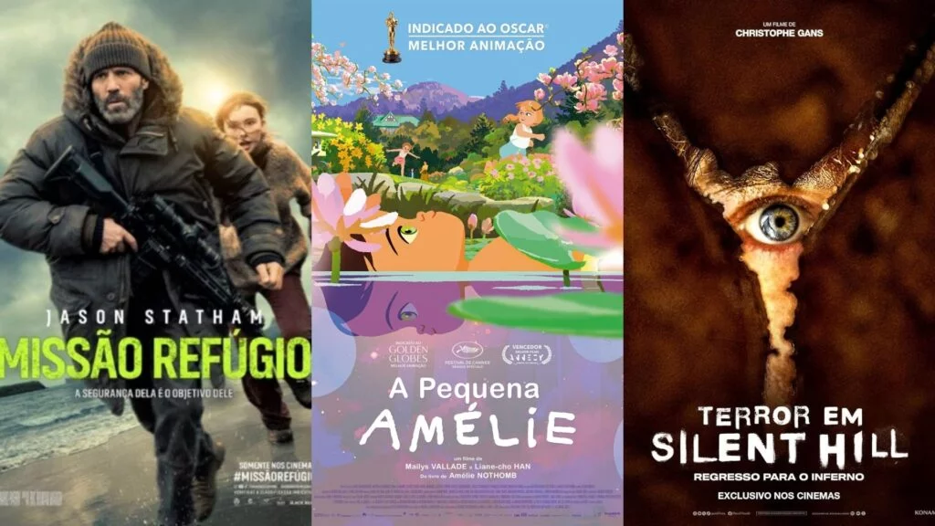 Estreias da semana: redenção, afeto e pesadelo em Silent Hill