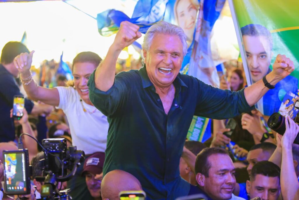 “Entrego ao povo de Goiás um outro estado”, diz Caiado durante lançamento de pré-candidaturas em Jaraguá