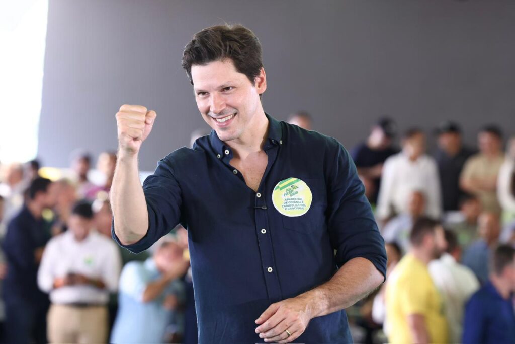 Daniel Vilela lidera com 34% e abre 10 pontos sobre Marconi, mostra pesquisa