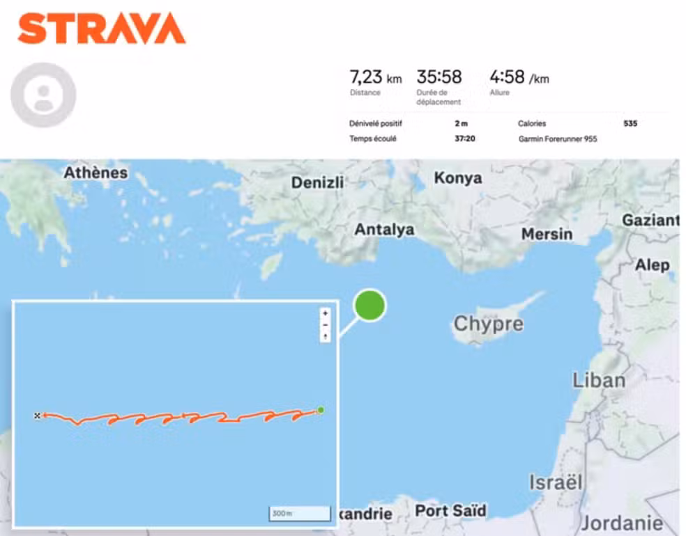 Marinheiro francês vaza localização de porta-aviões no Strava
