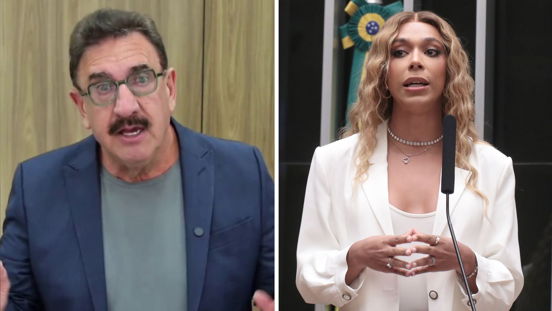 Justiça Federal convoca Ratinho e Erika Hilton para audiência de conciliação