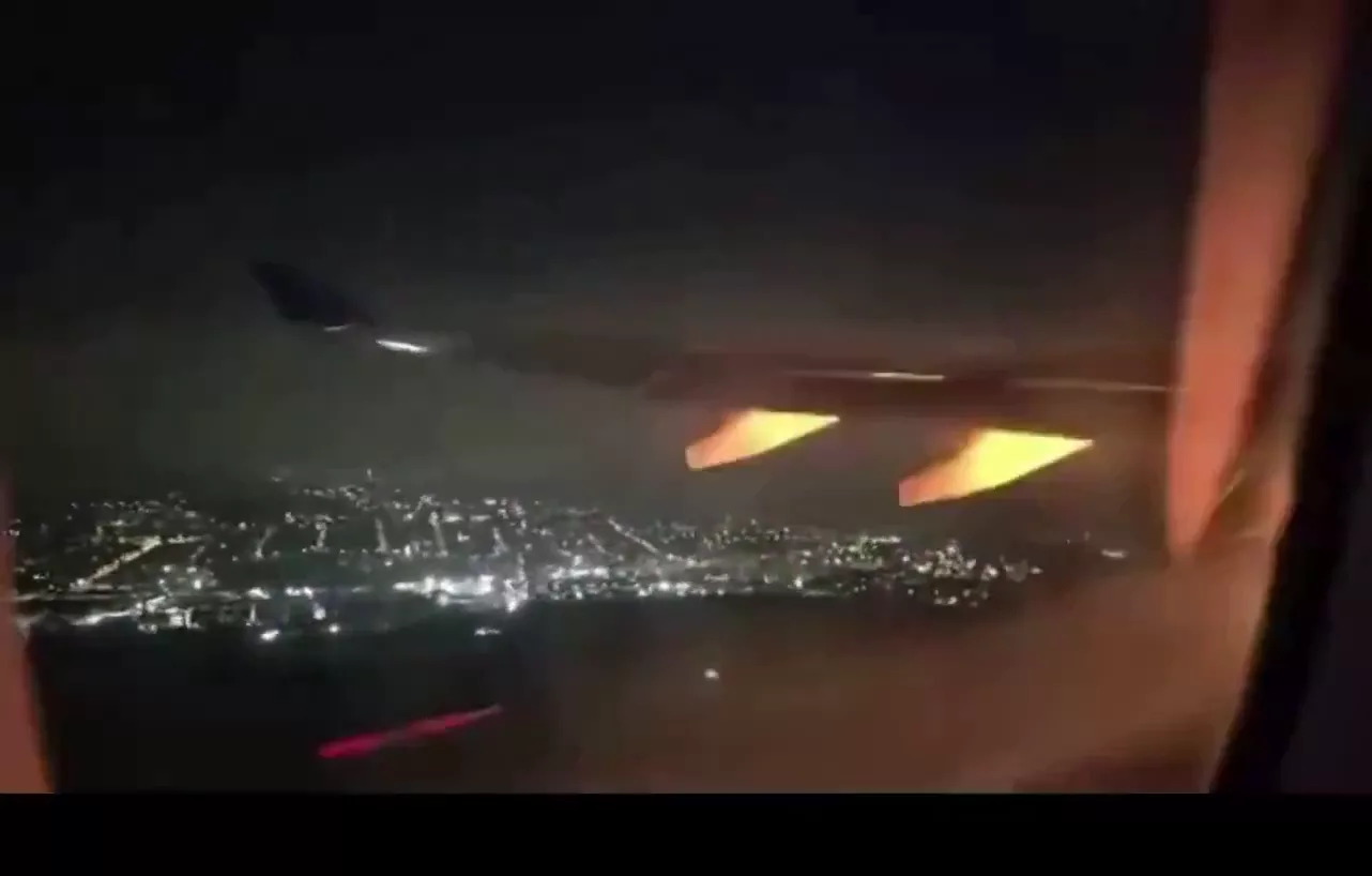 Motor de avião sofre falha durante a decolagem em Guarulhos