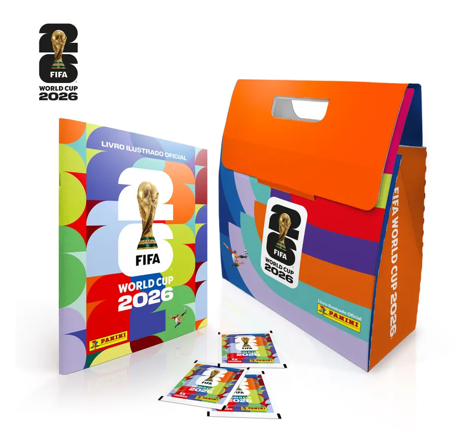 Panini abre pré-venda de álbum da Copa que custará mais de R$ 1 mil