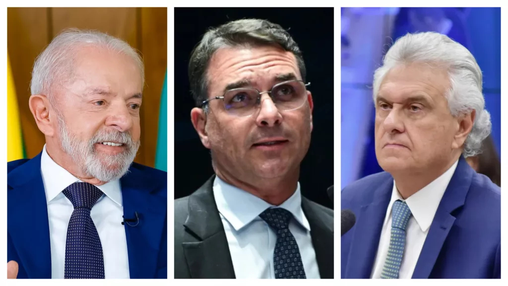 Datafolha: Lula perde liderança isolada e empata com Flávio Bolsonaro e Caiado no 2º turno