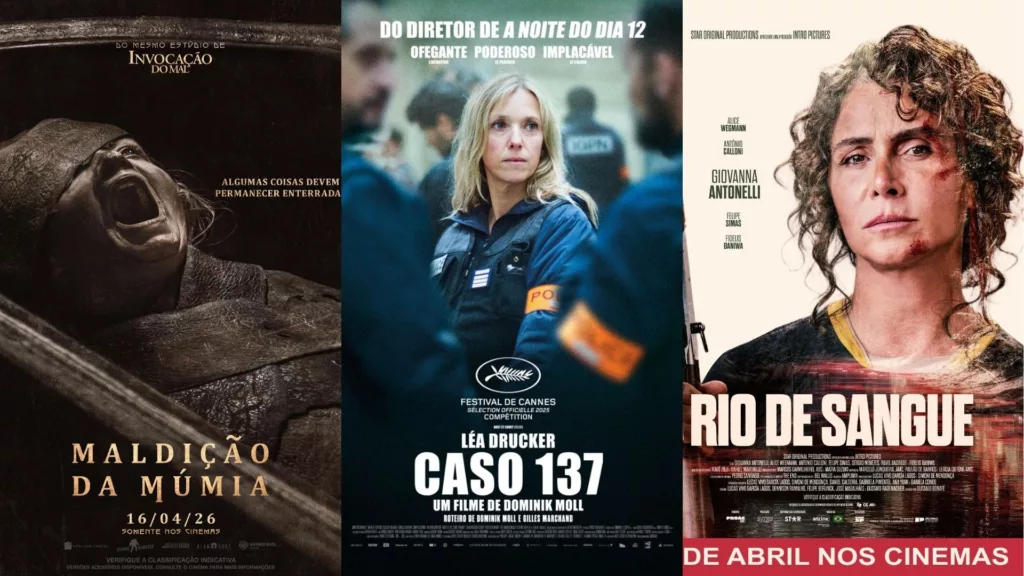 Estreias da semana: Terror, suspense e ação nacional