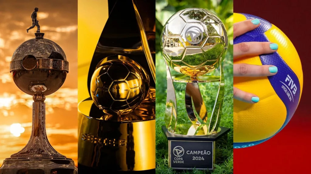 Agenda esportiva: Libertadores, Série B, Copa Verde e Vôlei
