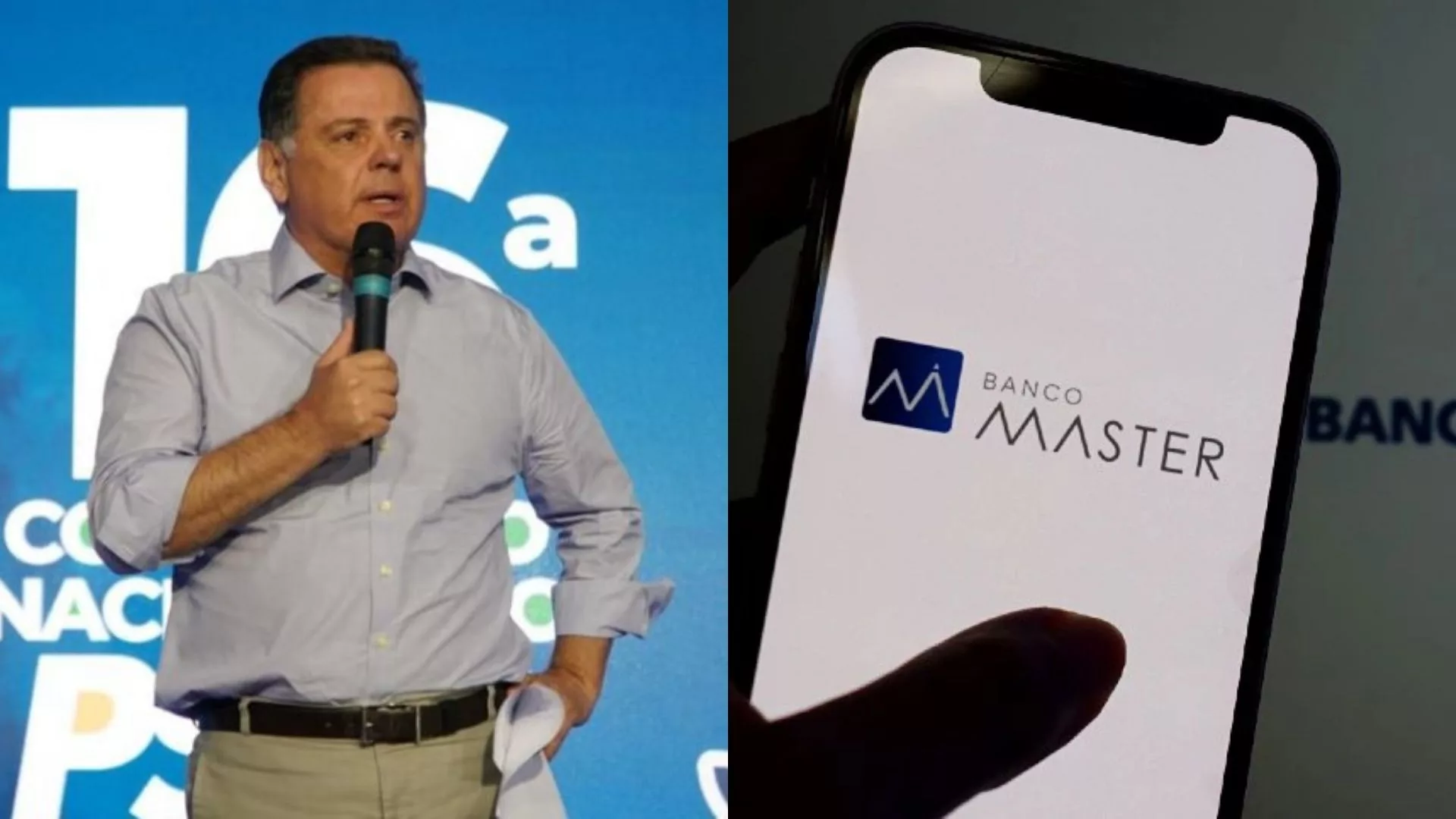 Marconi Perillo recebeu R$ 14,5 mi do Banco Master