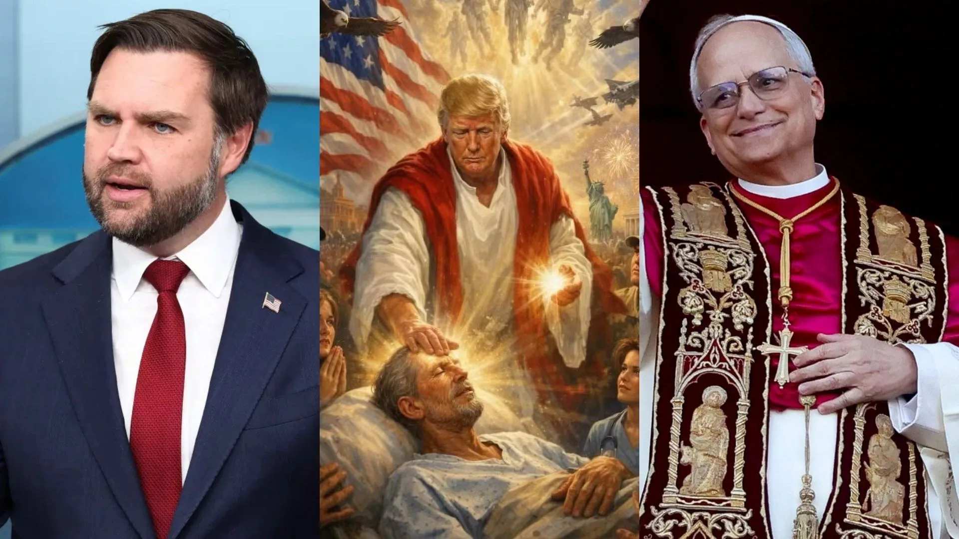 J. D. Vance defende Trump e critica Papa Leão XIV