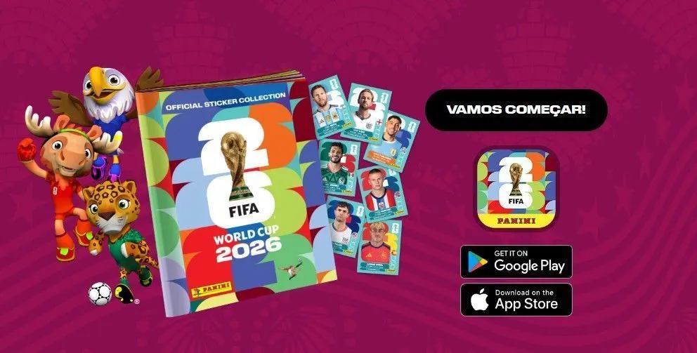 FIFA lança álbum digital grátis; veja os convocados