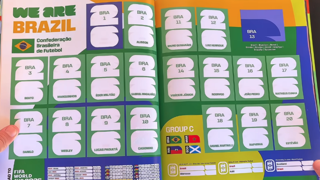 Álbum da Copa dia 1º nas bancas. Sem Neymar