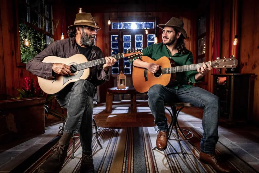 foto almir sater gabriel sater juntos na inedita turne pai e filho dia 24 de abril em goiania 3 | PortalGO