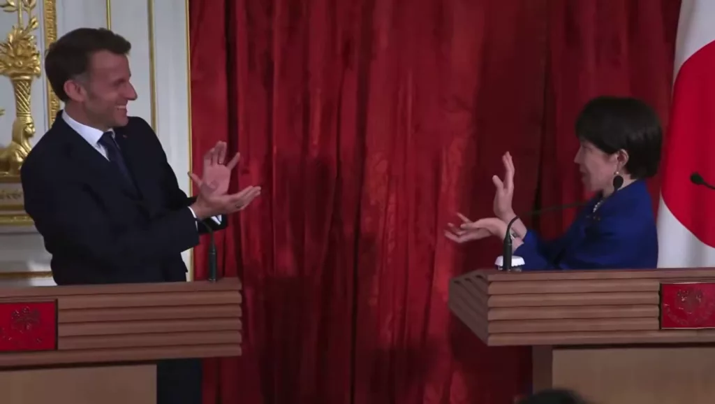 Macron e Takaichi celebram acordos com Kamehameha em Tóquio