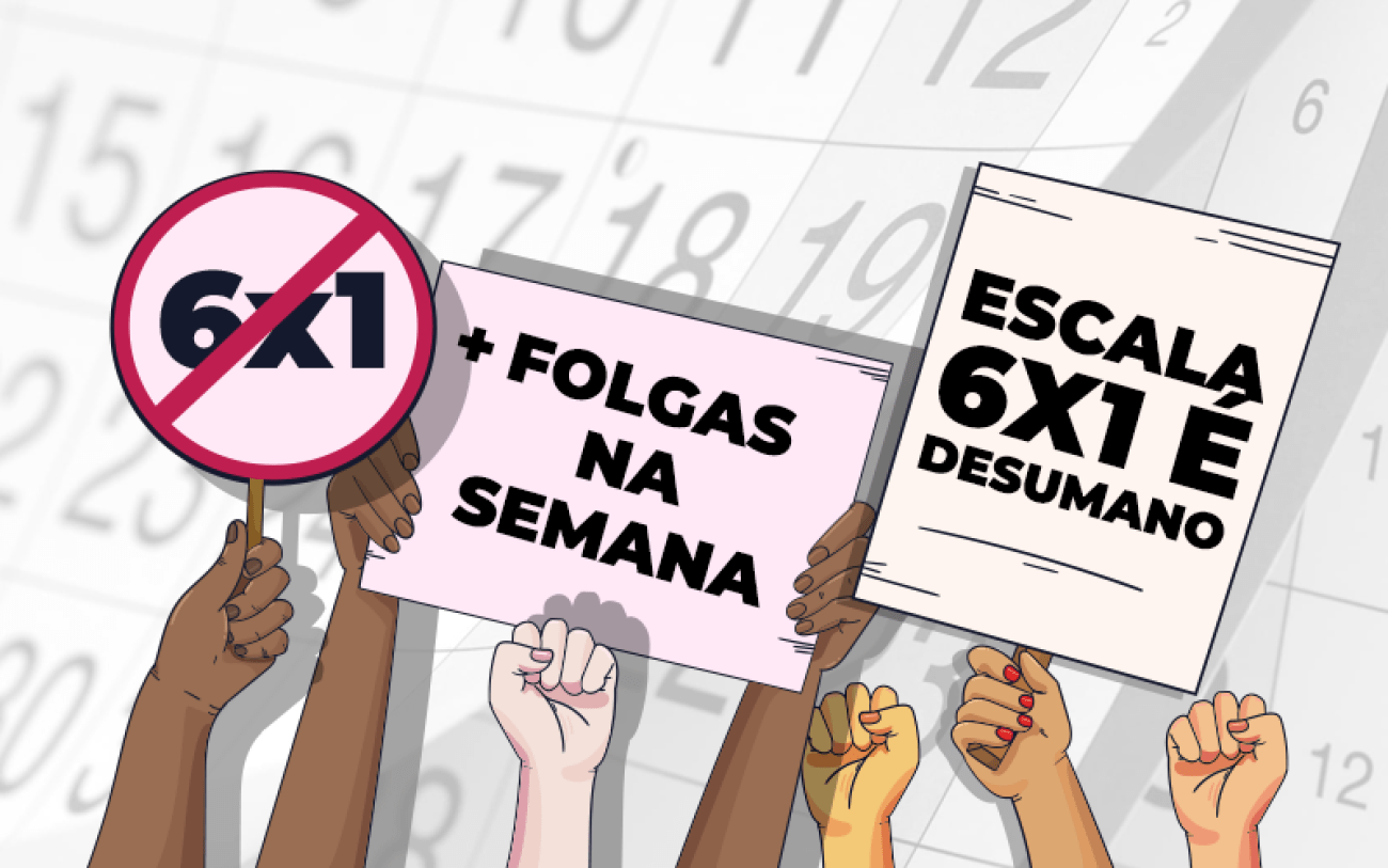 Fim da 6×1: 2 folgas em 60 dias; 40h em 1 ano