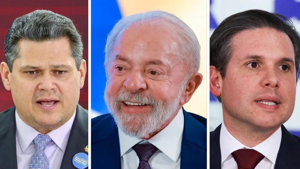 Alcolumbre Lula e Motta | PortalGO