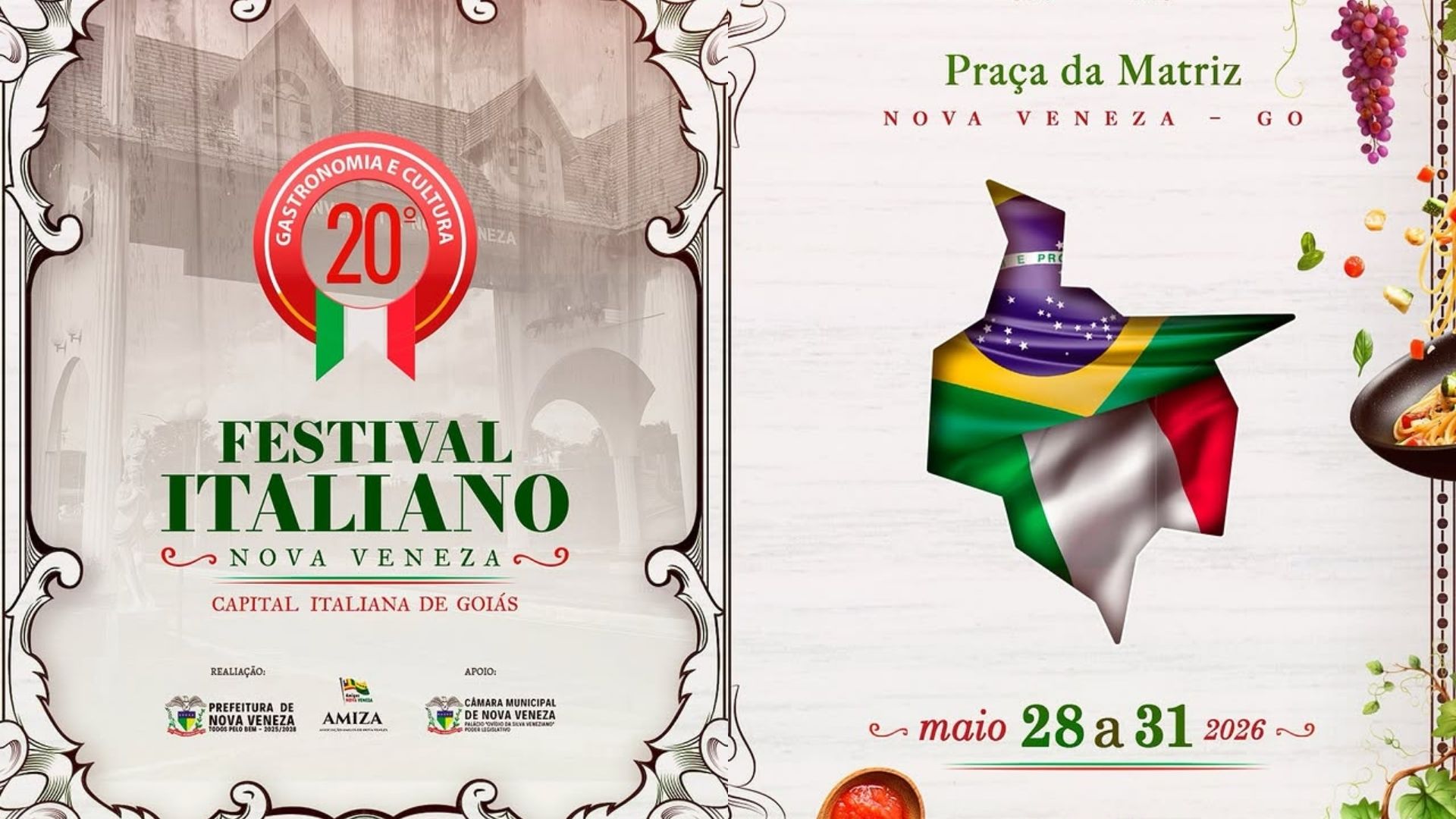 20º Festival Italiano: pisa da uva e vinho exclusivo