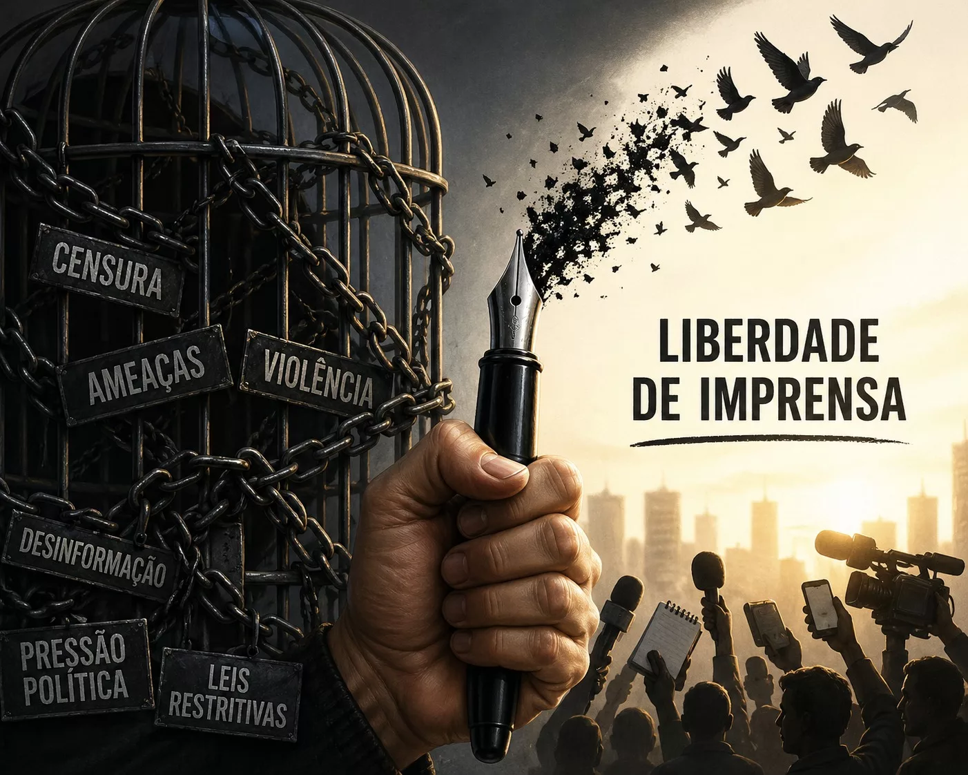 Liberdade de imprensa: quando o mundo começa a temer a notícia