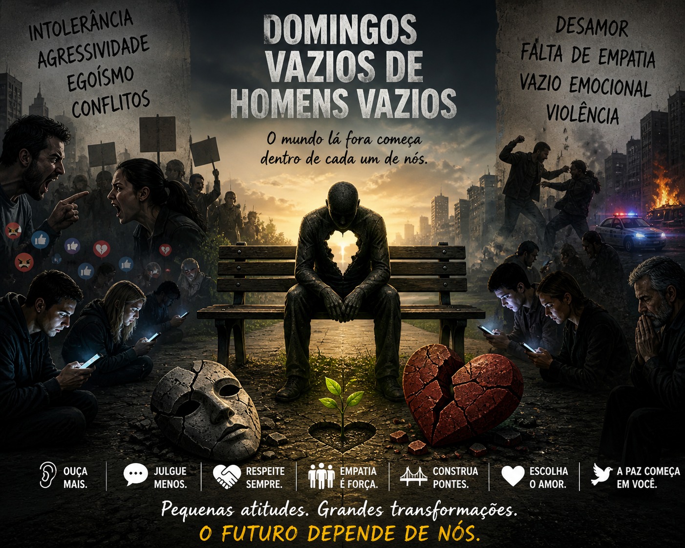 Domingos vazios de homens vazios