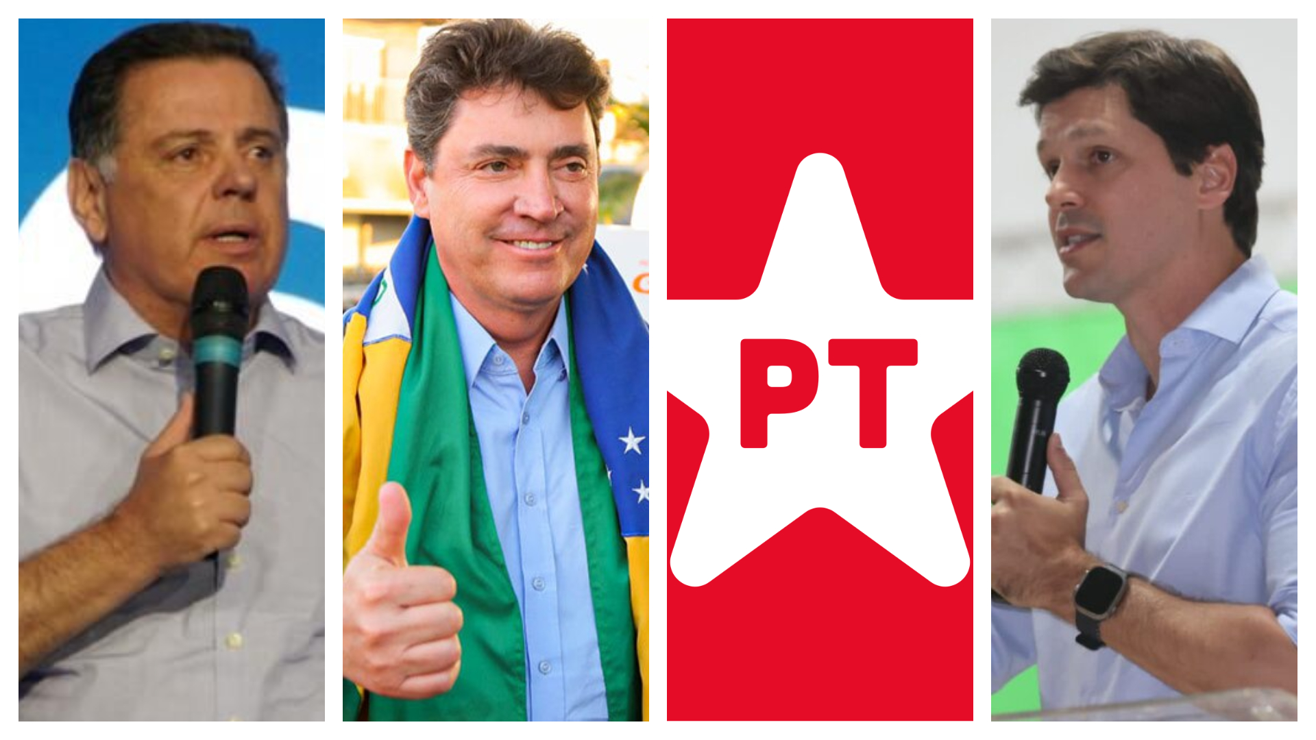 Marconi, Wilder e PT fazem campanha para Daniel Vilela