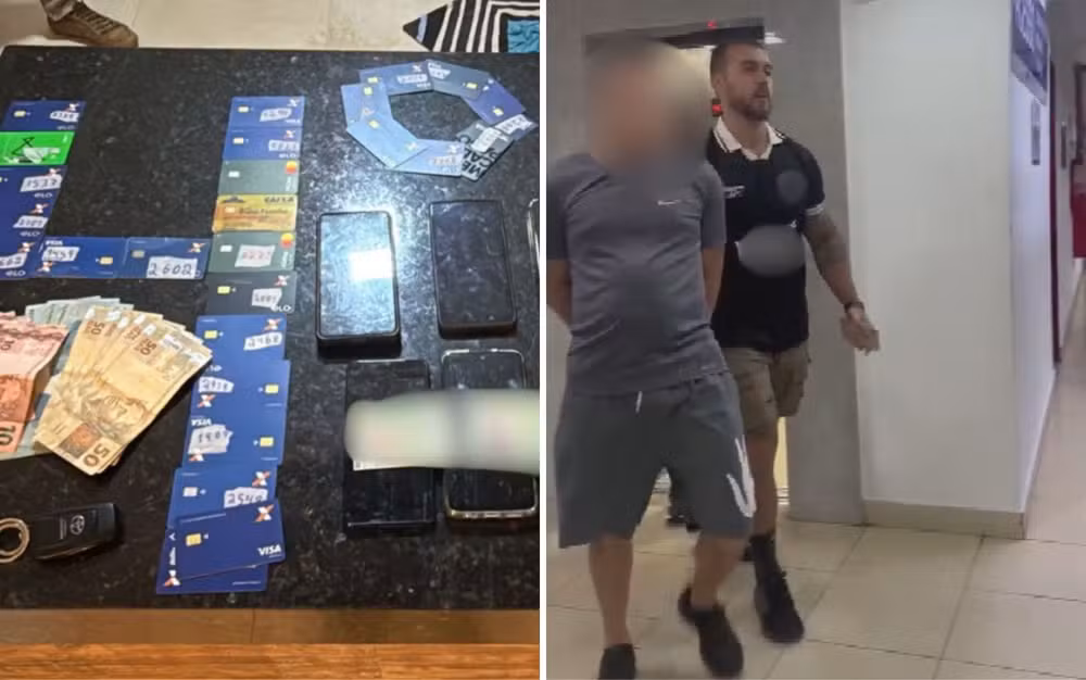 Suspeito de roubo e tráfico é preso enquanto malhava