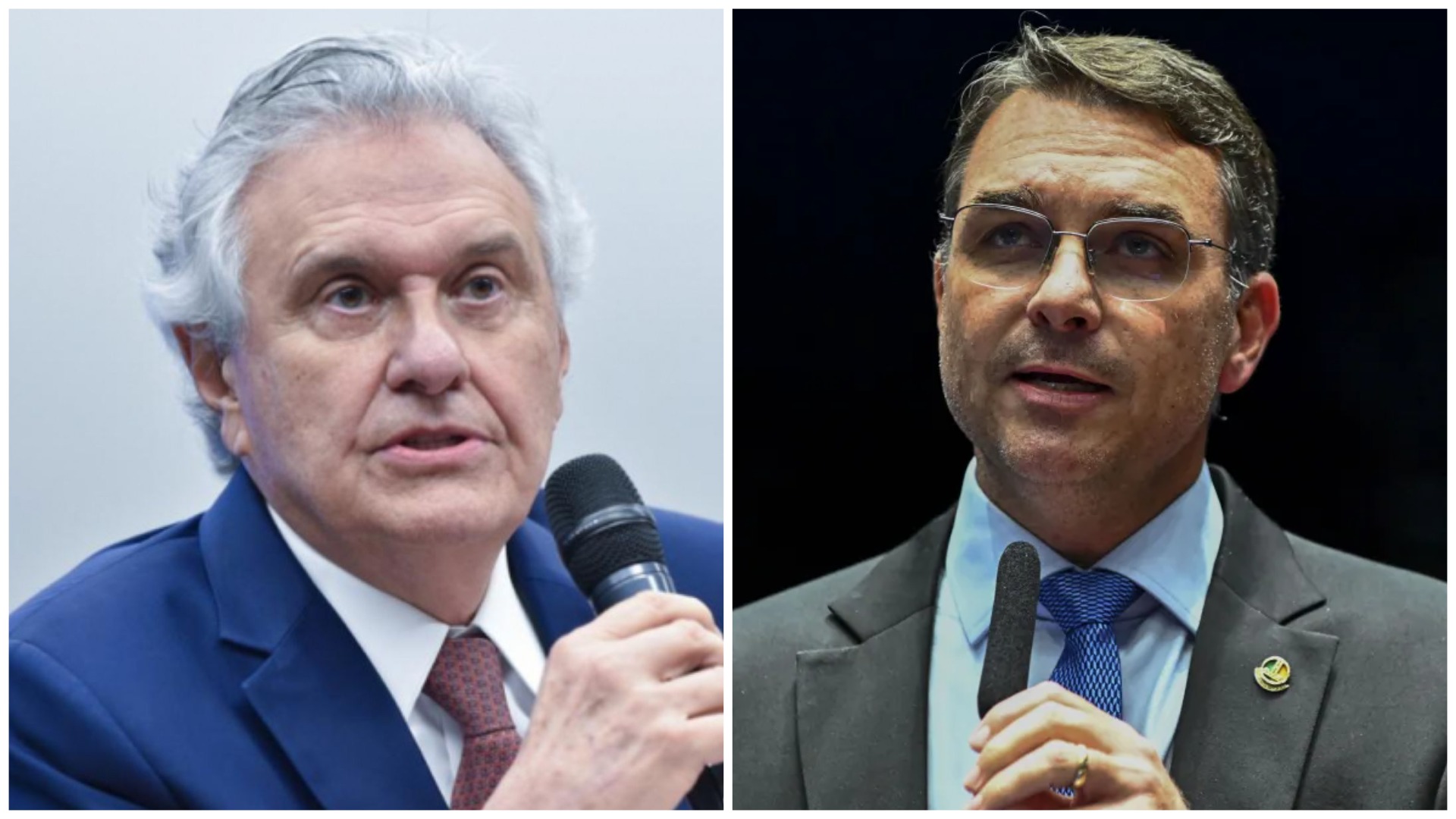 Caiado transforma queda de Flávio em argumento na disputa pelo eleitor conservador