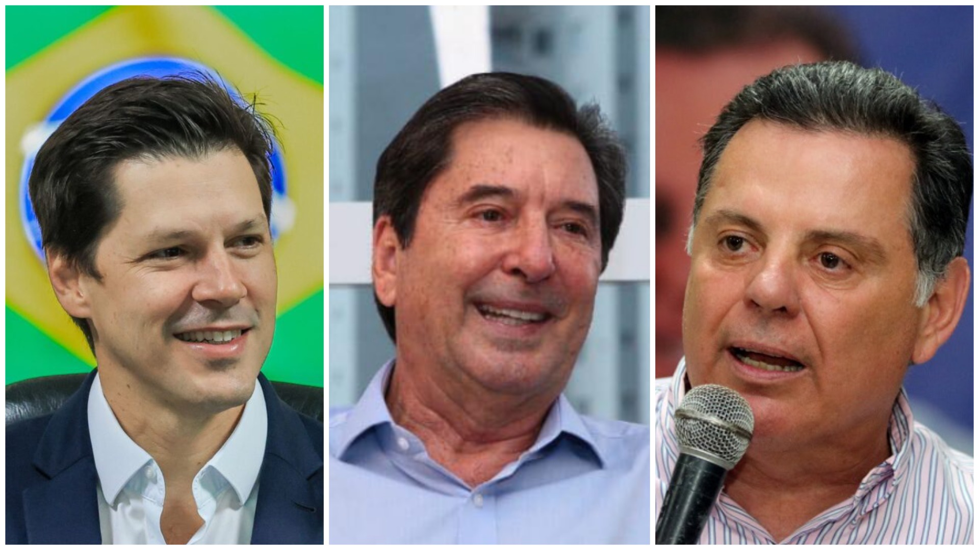 Daniel Vilela e Marconi Perillo dividem palanque pop da tecnologia