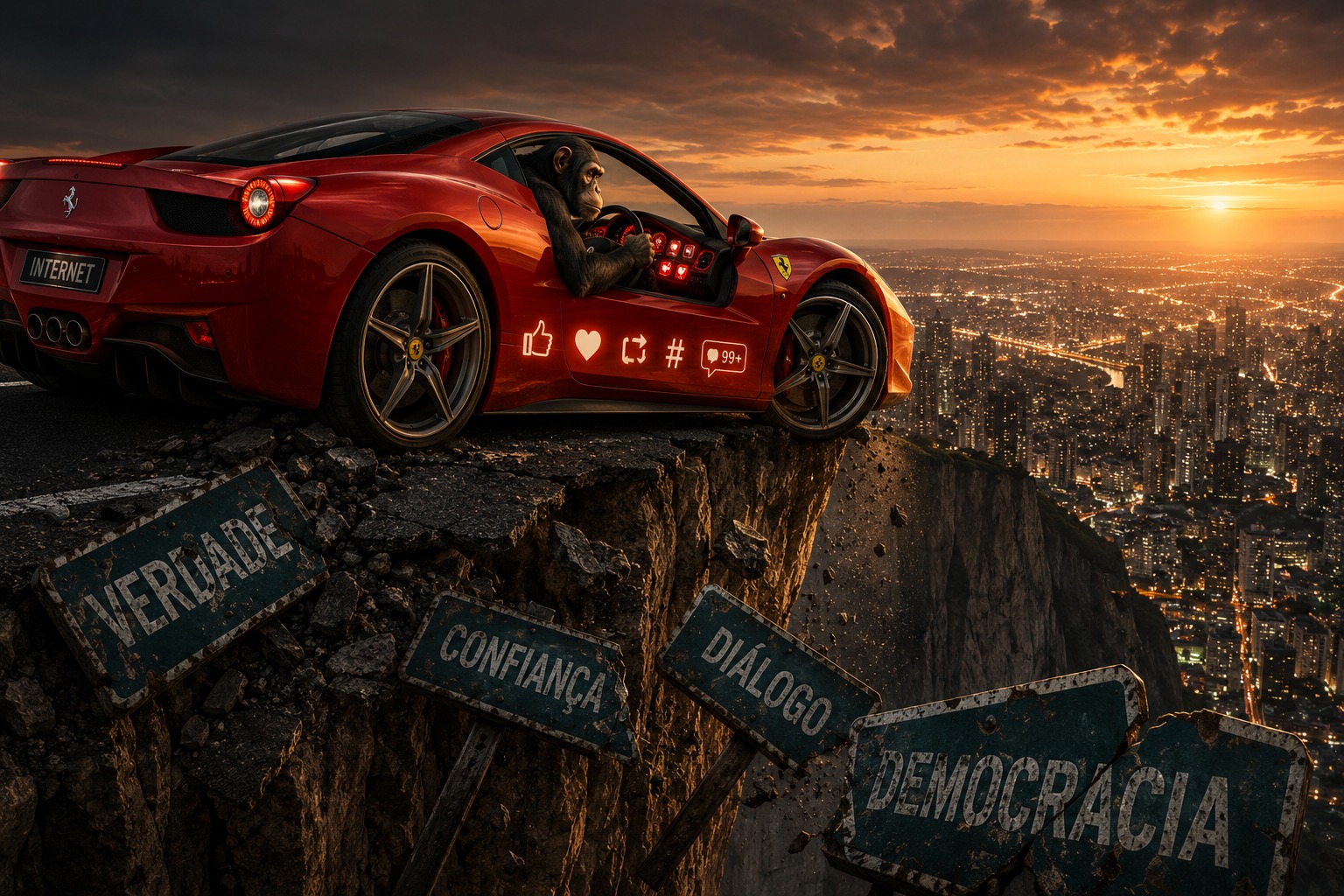 A Ferrari e o Chimpanzé
