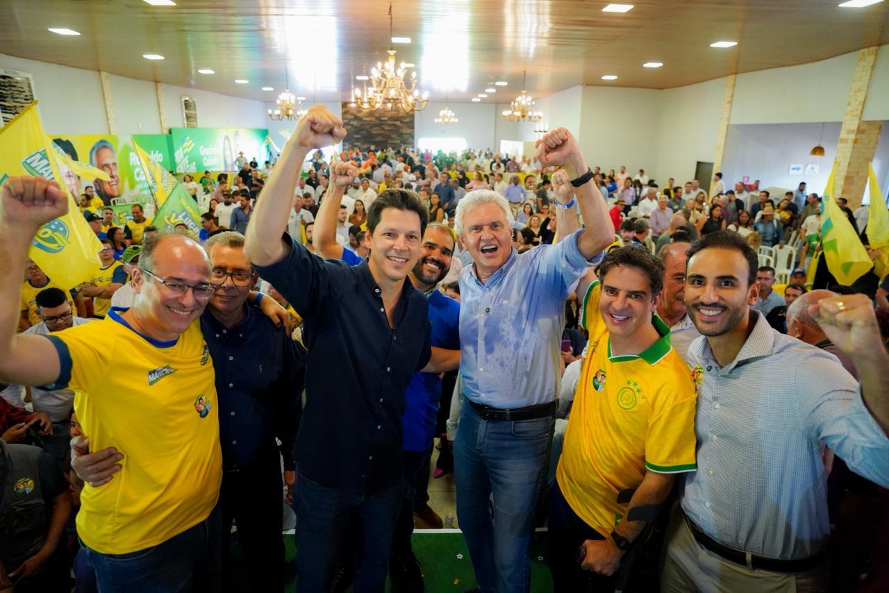 Encontro em Uruaçu exibe força da coalizão que sustenta reeleição de Daniel Vilela