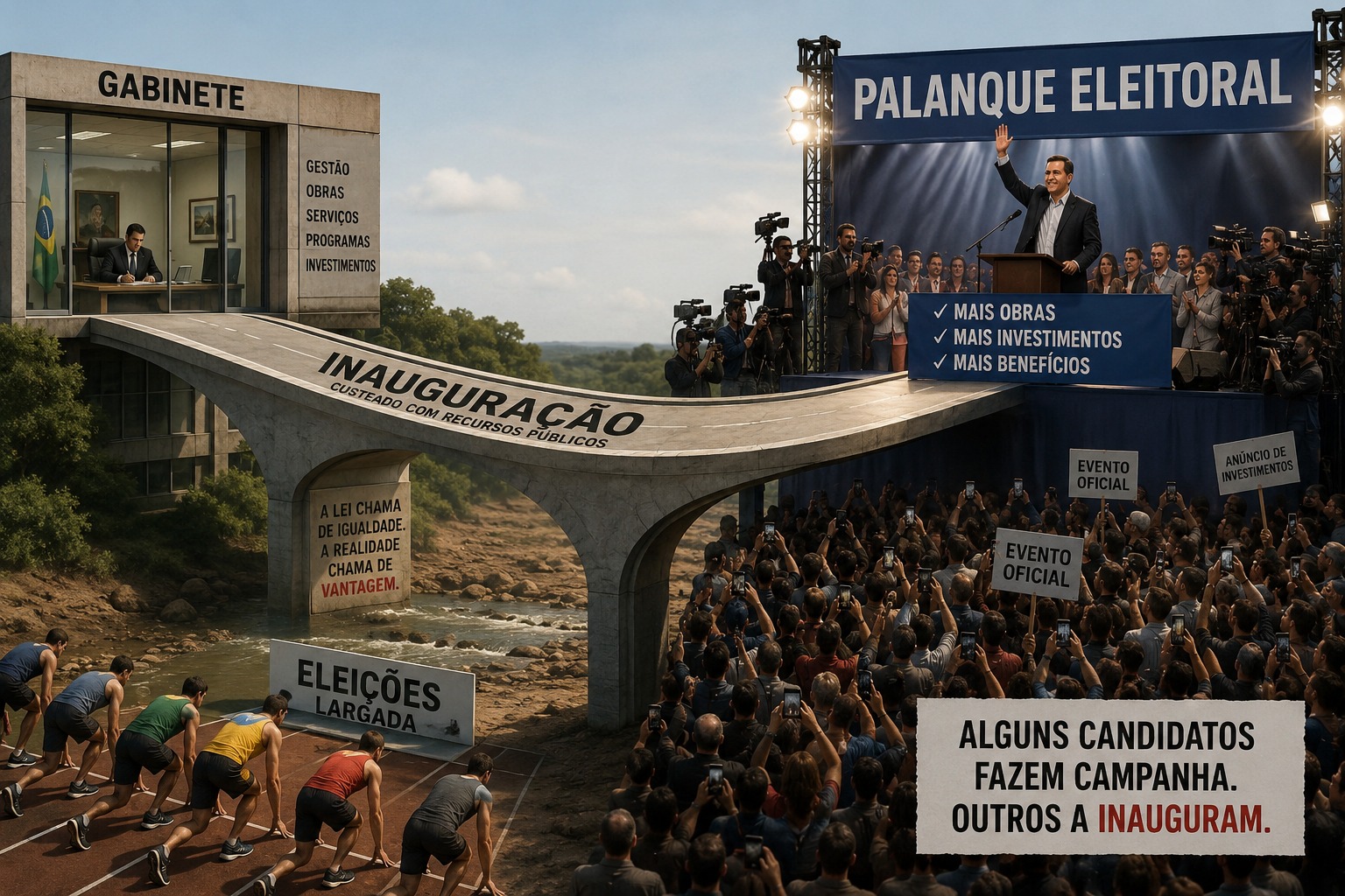 A eleição e a concorrência desleal legalizada