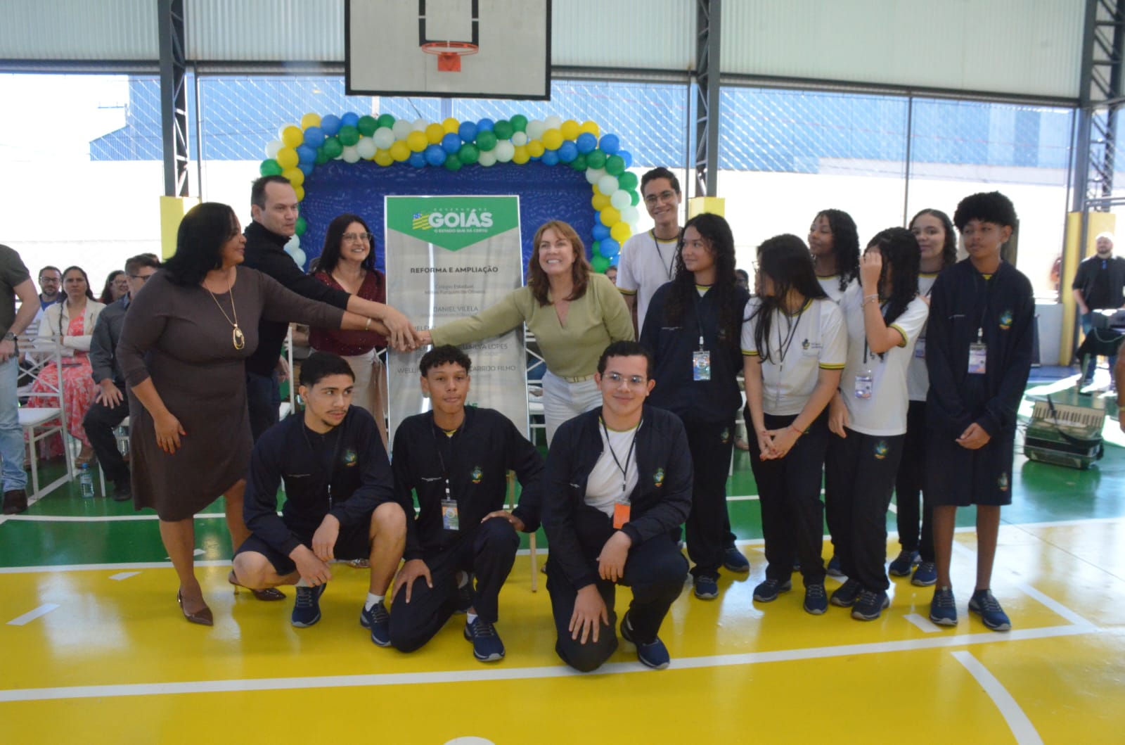 Fátima Gavioli participa da entrega de R$ 6,4 milhões em melhorias escolares em Rio Verde