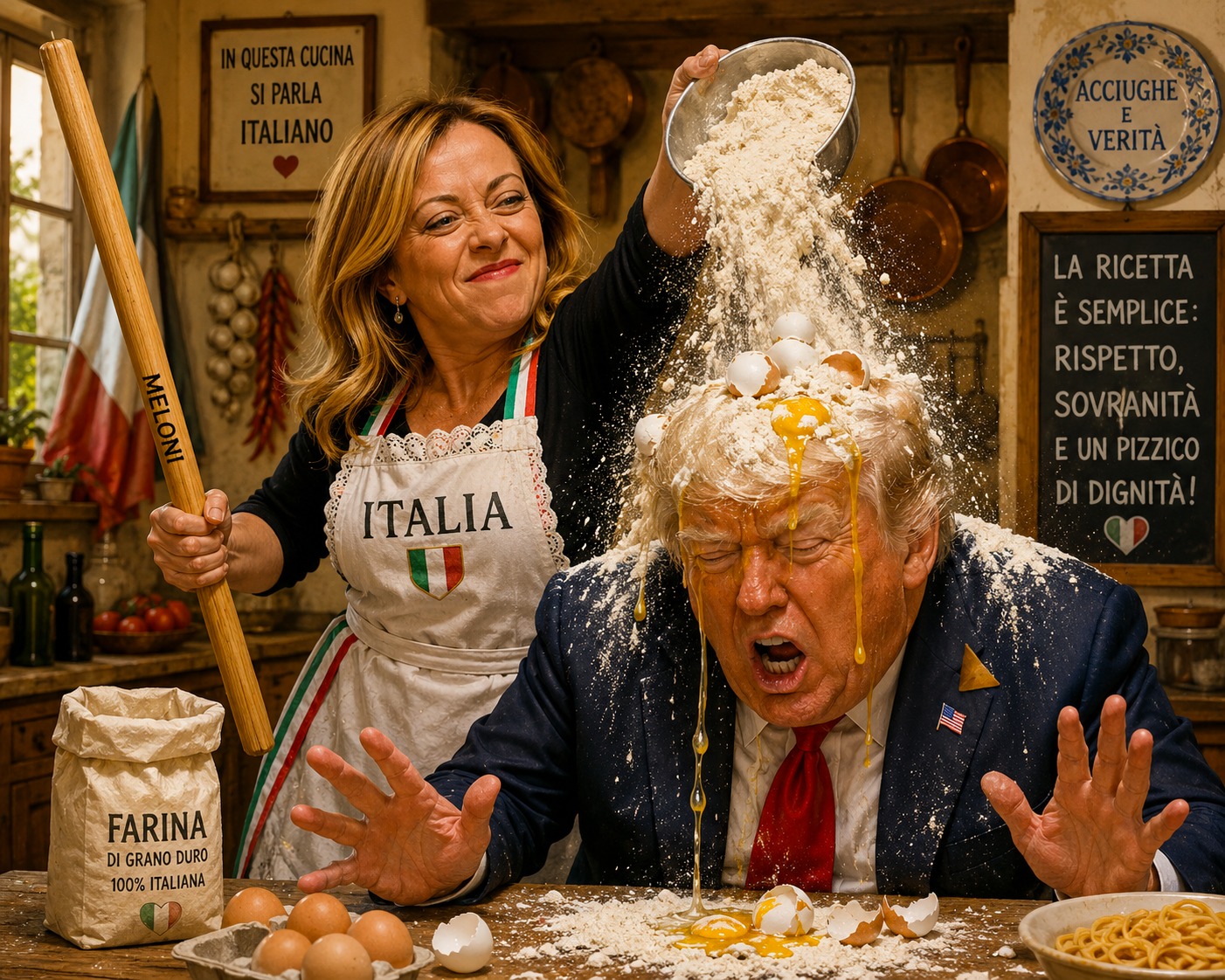 La donna è arrabbiata