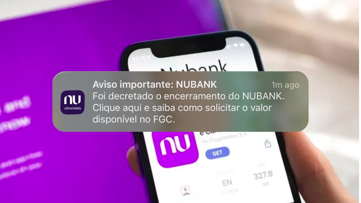 Erro do Nubank anuncia liquidação e causa pânico em clientes