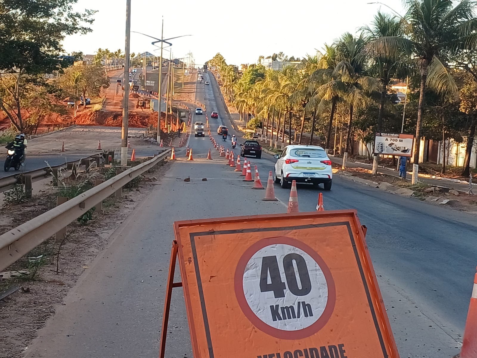 Obras alteram trânsito nas GOs 020, 060 e 070 na Região Metropolitana de Goiânia