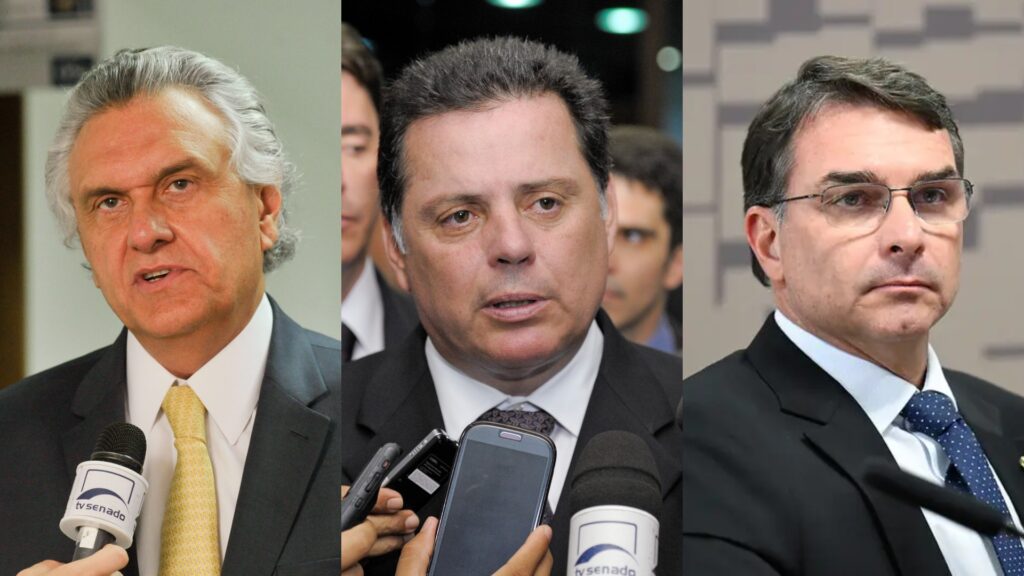 Caiado Marconi e Flavio | PortalGO