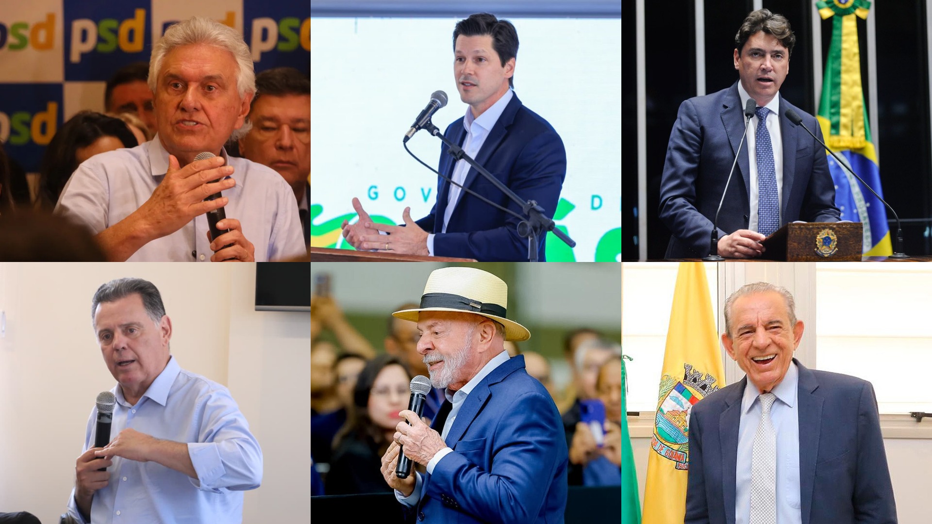 Caiadismo, Emedebismo X Bolsonarismo X Marconismo X Lulismo em Goiás. E tem o Irismo