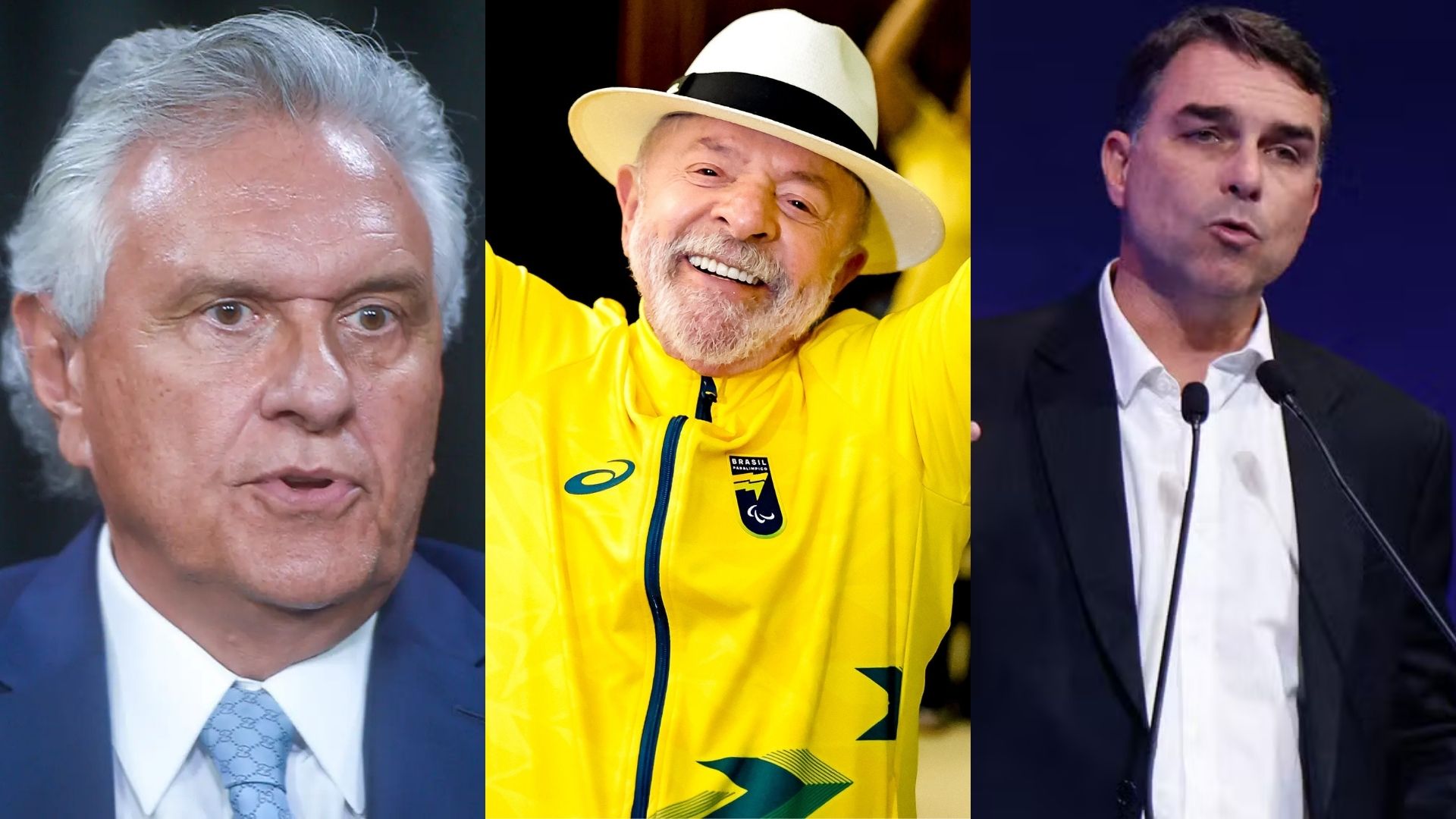 Caiado lidera em Goiás, Lula e Flávio empatam tecnicamente