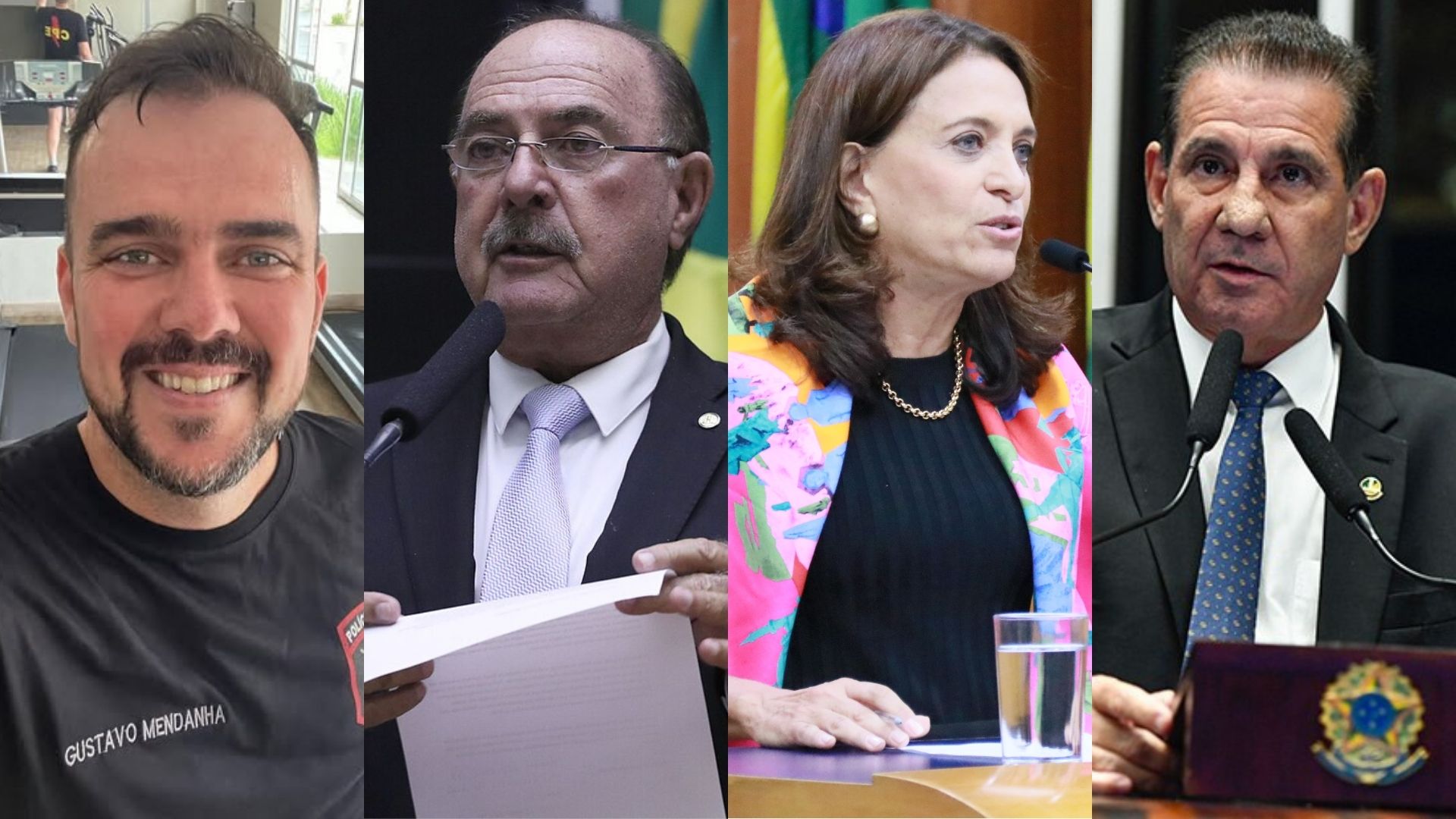 Base governista aperta o cerco a Gustavo e Calil para fechar Senado em Gracinha e Vanderlan