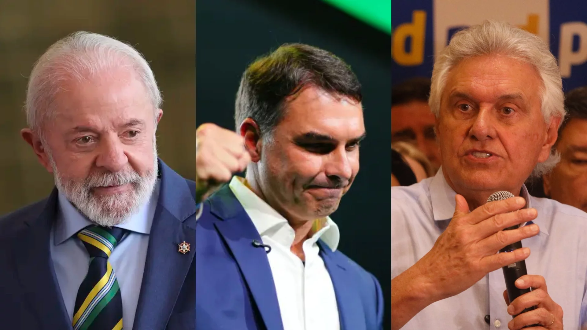 BTG/Nexus: Lula abre vantagem no 1º turno e empata no 2º com Flávio e Caiado