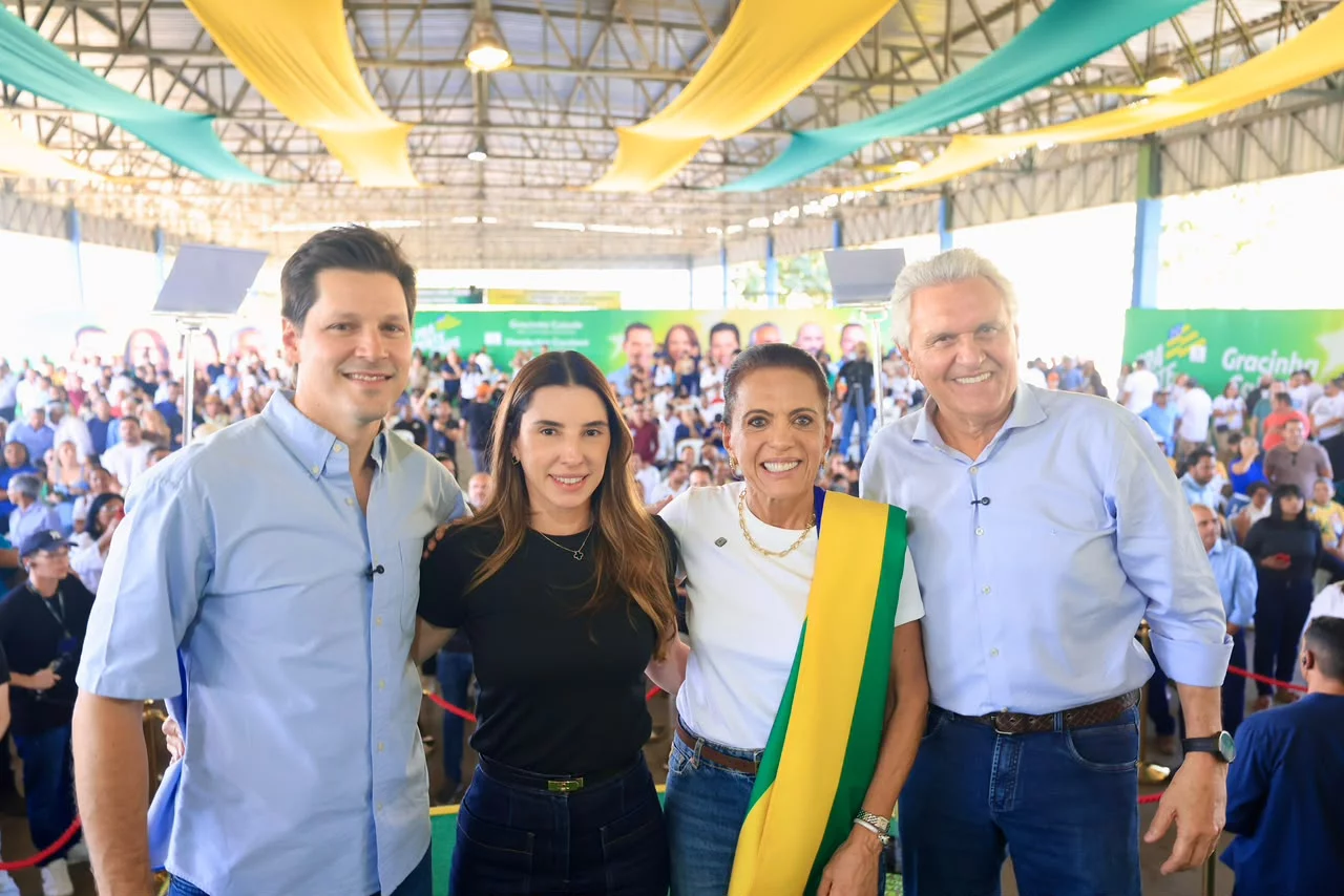 Em ato com Daniel, Caiado anuncia nova fase de pré-campanha
