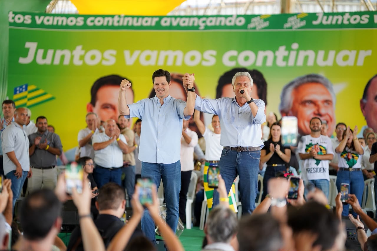 Trindade sedia encerramento do ‘Pra Frente Goiás’ com Caiado e Daniel