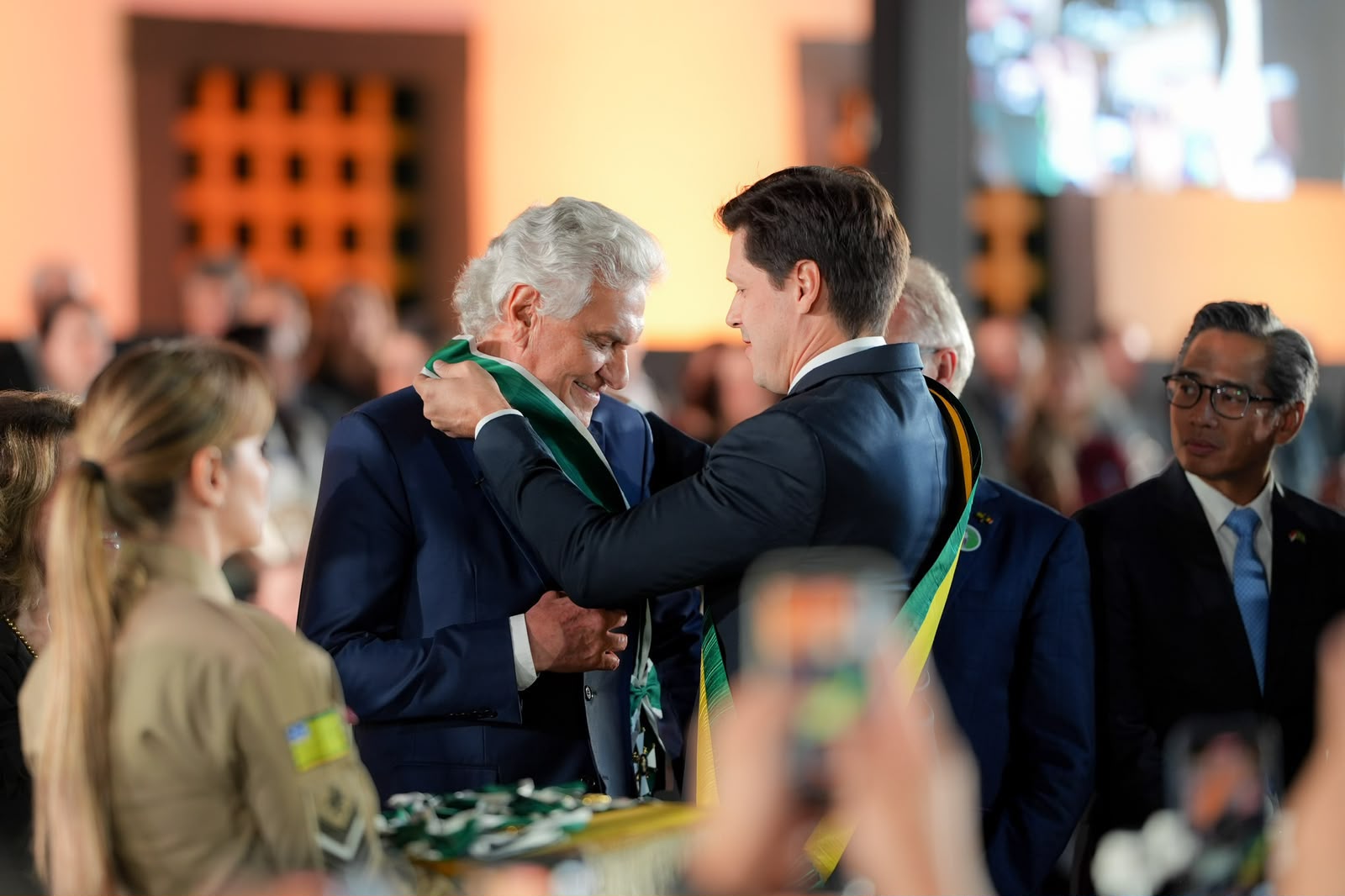 Daniel Vilela homenageia Caiado e diz que ex-governador transformou Goiás