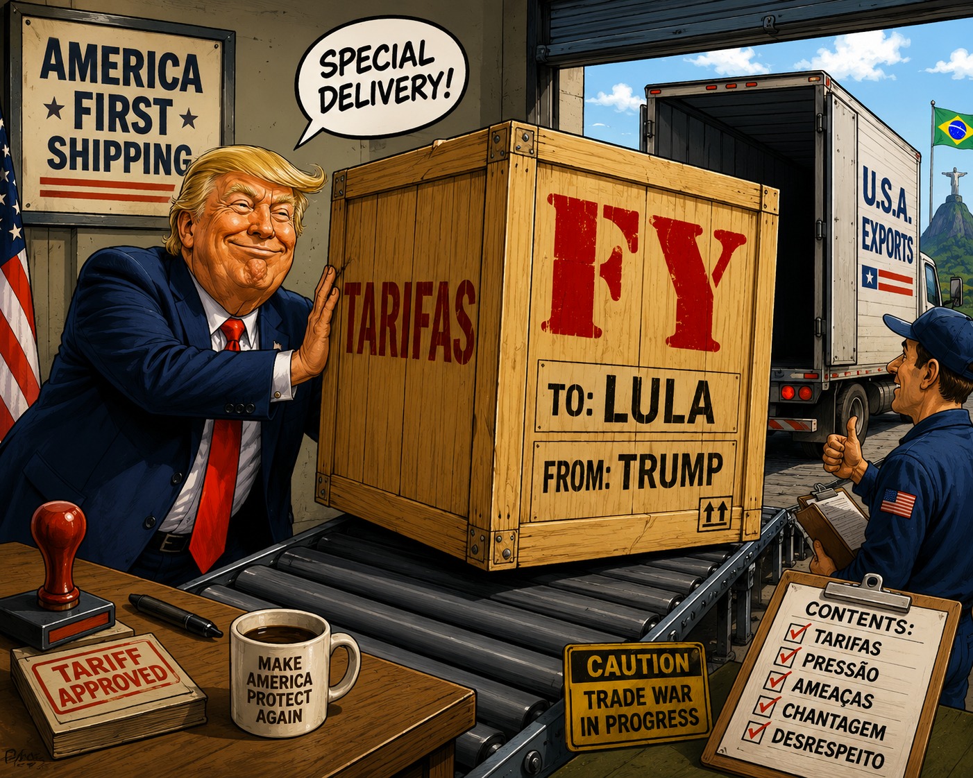 O Trumparifaço e o “Embuste 301”