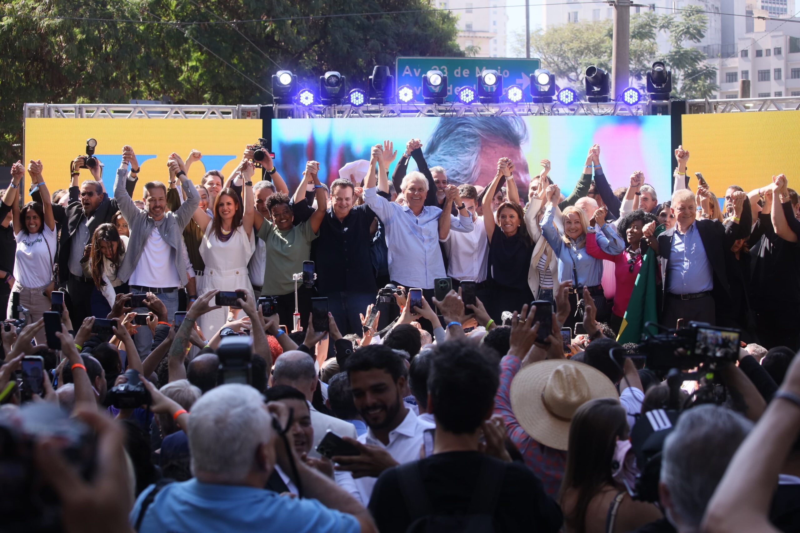 Convenção nacional do PSD confirma Caiado como candidato à Presidência