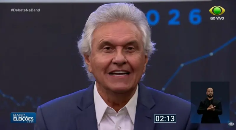 Caiado quer tornar participação em debates obrigatória nas eleições
