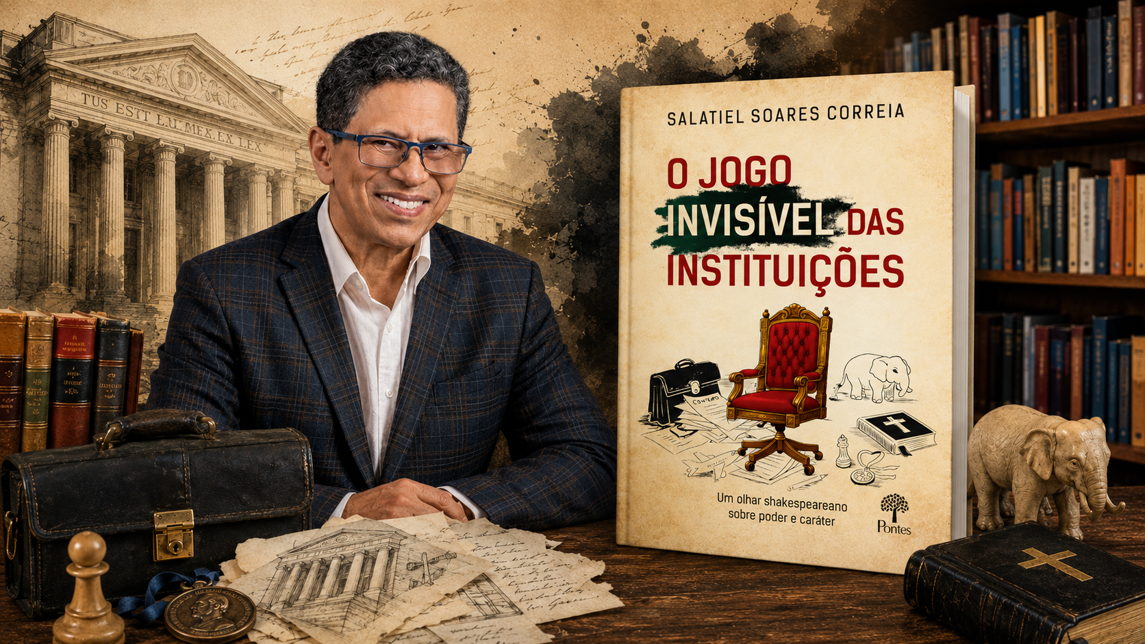 O jogo invisível das instituições expõe as vaidades e os bastidores do poder