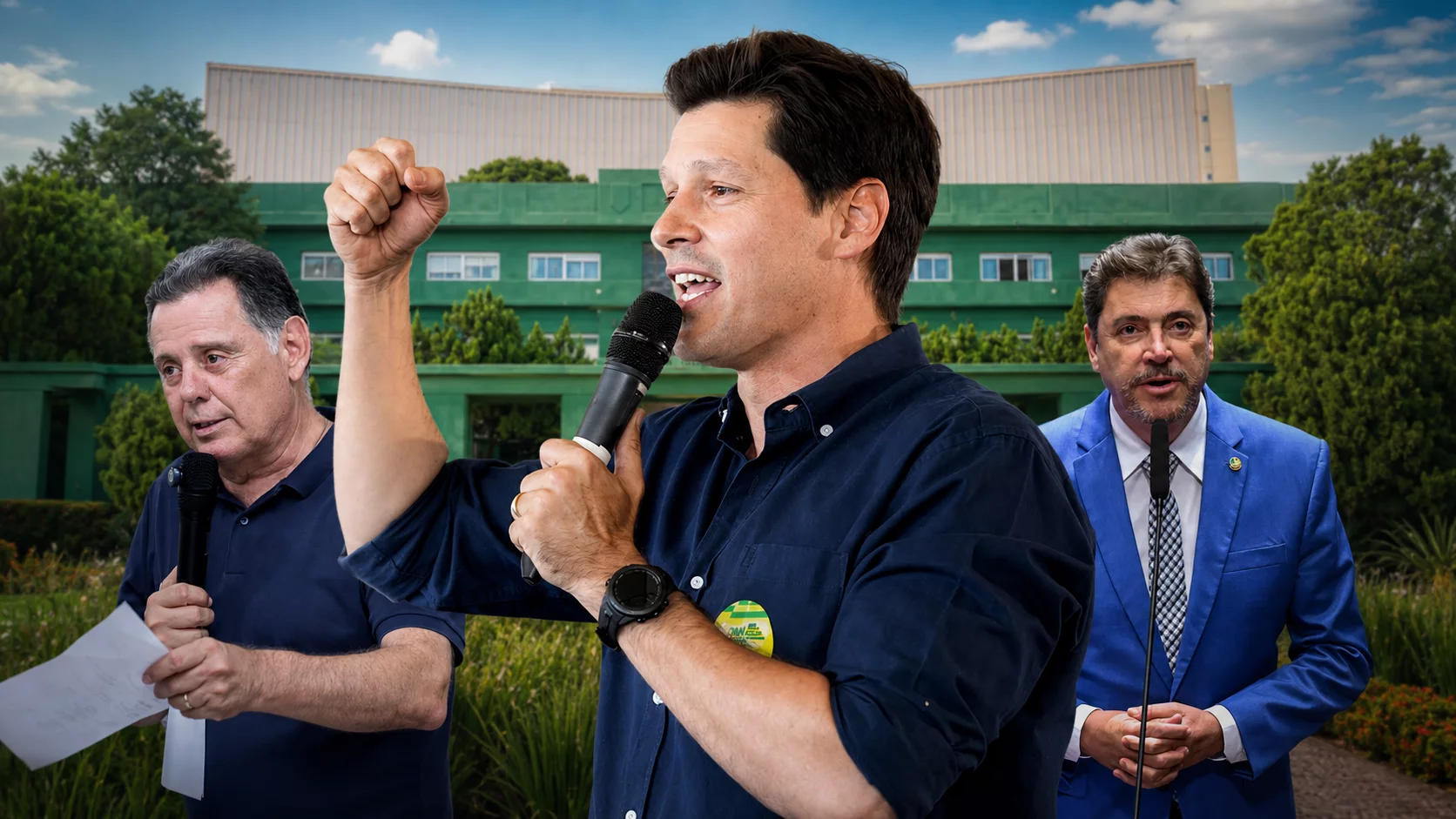 Daniel Vilela mostra força. Marconi e Wilder ajudam a aumentar isso