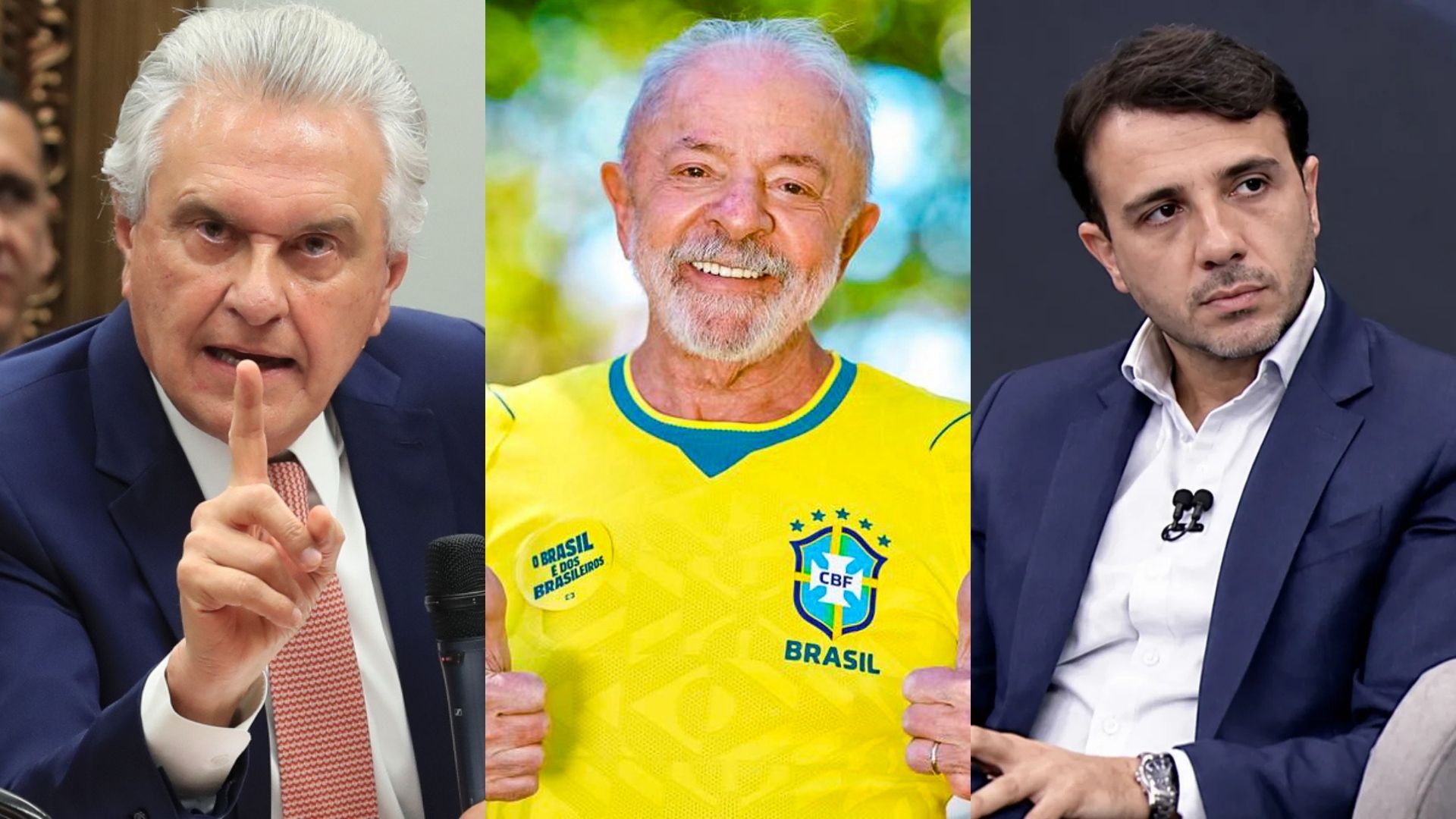 Lula aciona TSE contra Caiado e Renan Santos por ofensas