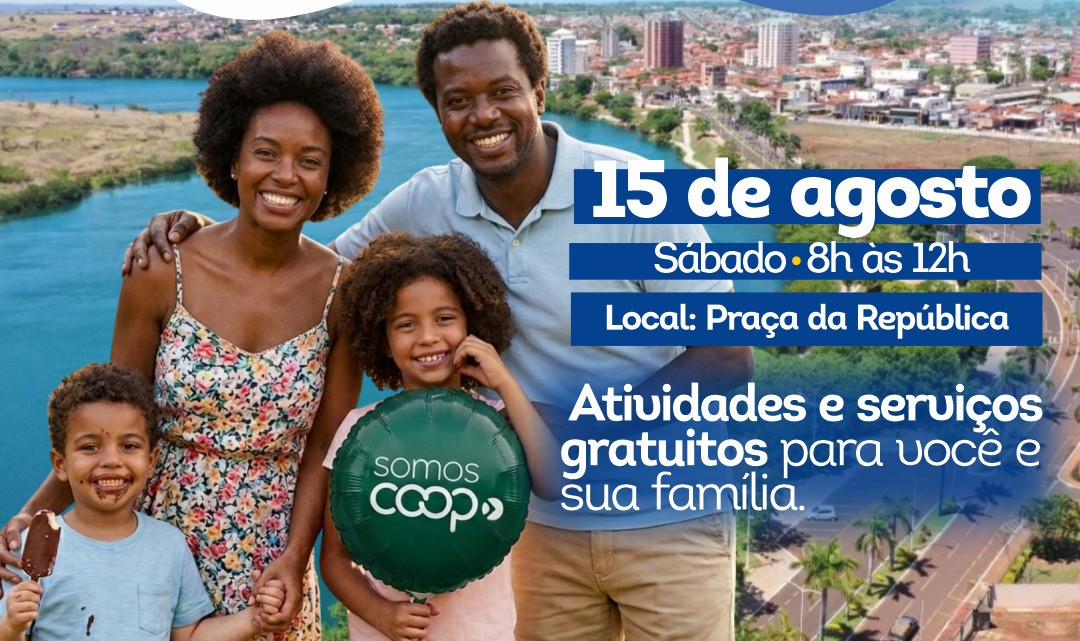 Dia do Cooperativismo leva serviços gratuitos a Itumbiara neste sábado