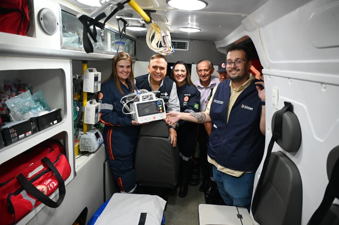 Goiânia amplia estrutura de urgência com 12 novos desfibriladores