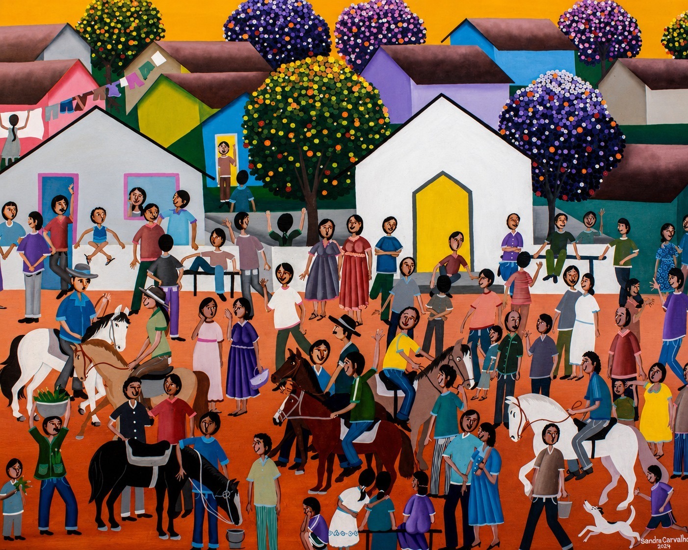 MAG recebe exposição do 3º Encontro Nacional de Artistas Naïfs com obras de 86 artistas