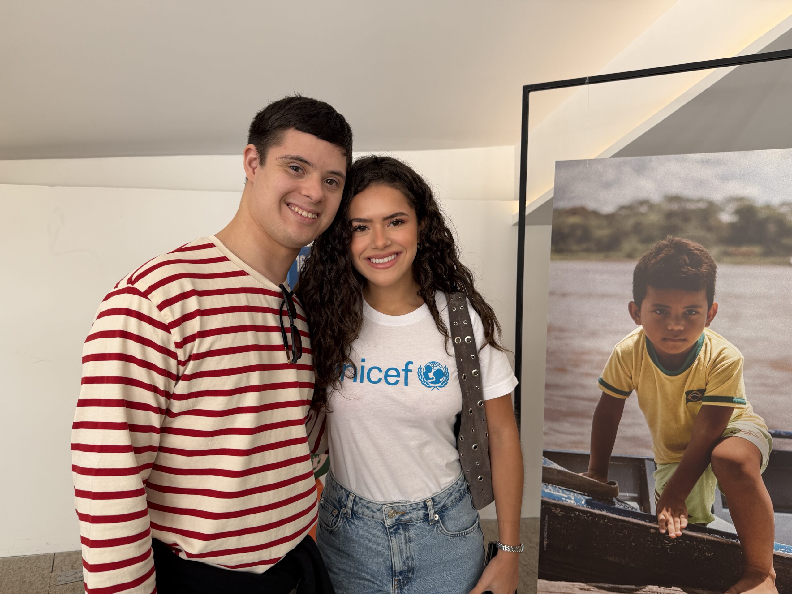 João Vitor e Maísa debatem proteção de crianças e adolescentes nas redes em evento do UNICEF